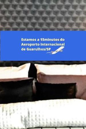 Pousada Casa Dos Gattos - Prox Ao Aeroporto 瓜卢流斯 外观 照片
